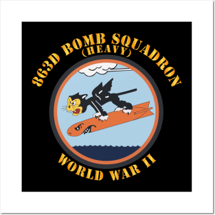 863d Bomb Squadron - WWII Posters and Art